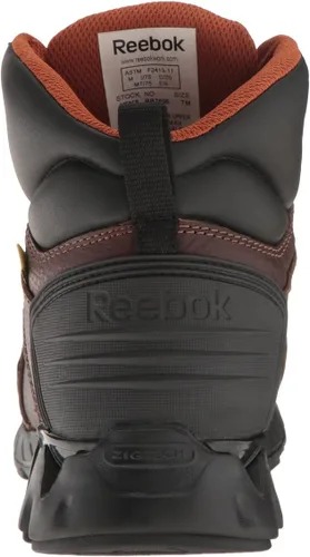 Vista 3 de Reebok Work Zigkick Work RB7605 para hombre, color marrón, Marrón oscuro