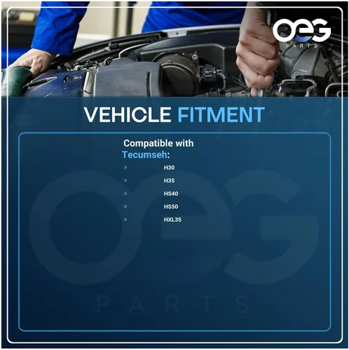 Vista 4 de OEG Parts Arranque eléctrico nuevo de 120V compatible con quitanieves Tecumseh de motor pequeño de 9 dientes HSK40 HSSK LH OH195 OHSK 33290E