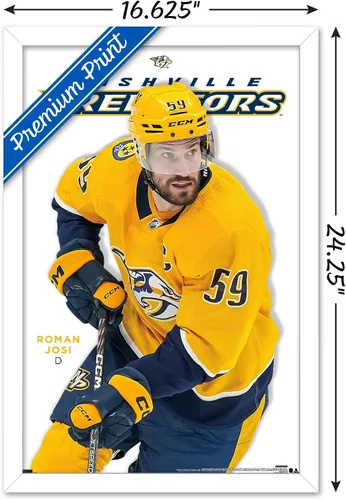 Vista 23 de Trends International NHL Nashville Predators - Póster de pared Roman Josi Feature Series 23