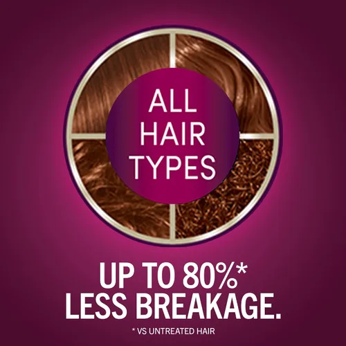 Vista 3 de Schwarzkopf Keratin - Tinte permanente para el cabello, castaño castaño medio 7.7, color de calidad profesional para hasta el 100 % de cobertura