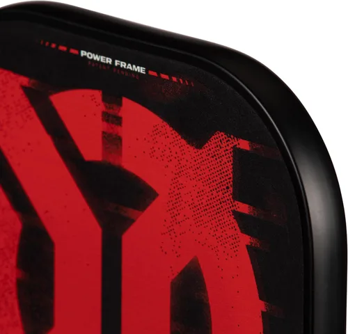 Vista 10 de Onix Mayhem Patented ThermoFused Technology Carbon Fiber Power Frame Polypropylene Honeycomb Core Performance Power and Control Pickleball Paddle