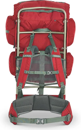 Vista 2 de Kelty Mochila Trekker 65, color rojo granate