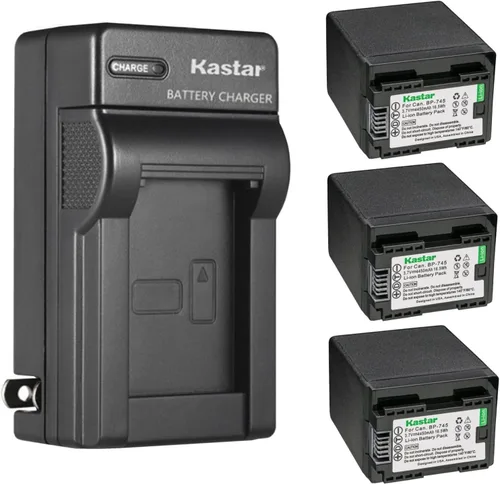Vista 6 de Kastar Cargador de batería de pared BP-745 AC para Canon LEGRIA HF M66 HFM66, LEGRIA HF M68 HFM68, LEGRIA HF M76 HFM76, LEGRIA HF M78 HFM78, LEGRIA
