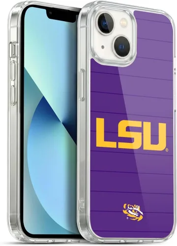 Vista 151 de Head Case Designs Funda de gel suave con licencia oficial de la Universidad Estatal de Louisiana LSU Camou compatible con Apple iPhone 7 Plus/iPhone
