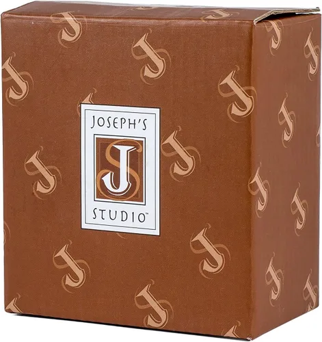 Vista 4 de Joseph's Studio by Roman, colección de comunión, caja de recuerdos plateada/dorada de 1.5 pulgadas de alto, decoración del hogar, regalo devoto