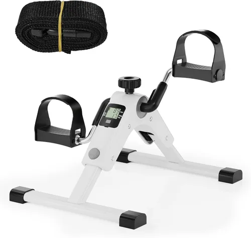 Vista 10 de MOMODA Under Desk Bike Pedal Exerciser with LCD Display Portable Mini Exercise Bike for Arm and Leg