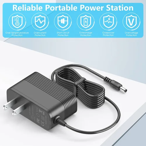 Vista 3 de Cargador de 36 V para batería de 29.6 V Reemplazo de aspiradora para MOHOMO Nova V5 y UNINELL UV5 29.6V Batería Aspiradora Adaptador Cargador