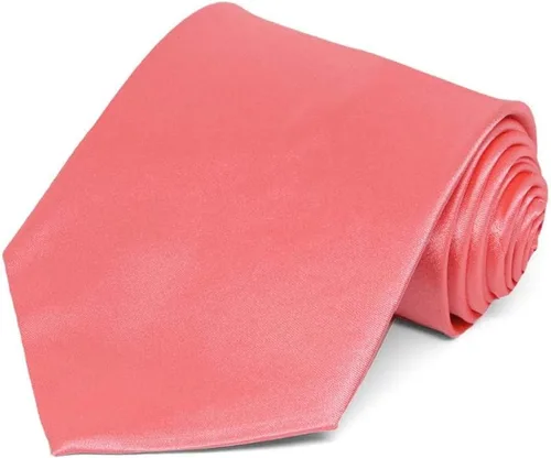 Vista 195 de tiemart Corbata de color sólido para hombre Longitud estándar