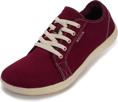 Vista 12 de WHITIN Zapatillas de lona anchas estilo casual para hombre W81V2 W81 V2 Todo Negro (Lienzo)