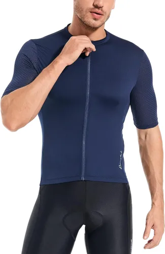 Vista 7 de Przewalski Men's Pro Cycling Jersey Competitive Training Short Sleeve Bike Shirts Bicycle Tops for Road Biking
