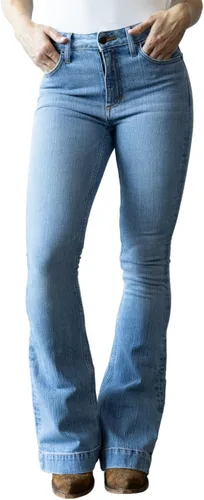 Vista 8 de Kimes Ranch Jennifer - Jeans de tiro ultra alto para mujer Negro