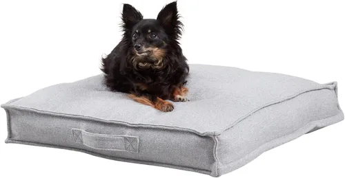 Vista 11 de Happy Hounds Milo - Cama cuadrada copetuda para perro, musgo, mediano (32 x 32 pulgadas)