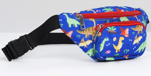 Vista 4 de Lindas riñoneras para niños, Dinosaurios, Lindas riñoneras para niños
