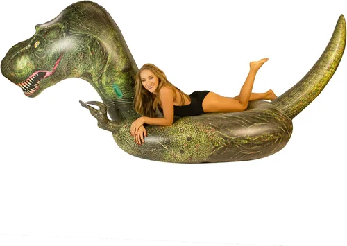 Vista 4 de Poolcandy Gigantic Inflatable 2 to 3 Person Pool, Beach, and Lake Swim rafts