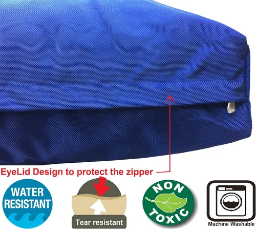 Vista 4 de Cama ortopédica para perro, con espuma viscoelástica, duradera, con forro interior impermeable y fuerte funda exterior, para mascotas pequeñas