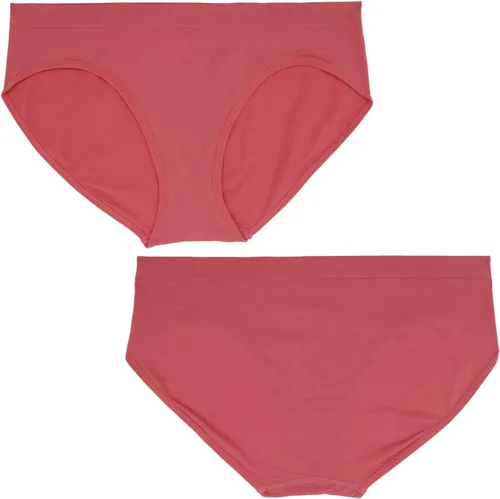 Vista 3 de Ropa interior de bikini de nailon y elastano para mujer, sin costuras, bragas suaves, elásticas, ropa interior hipster, talla grande, paquete de 6