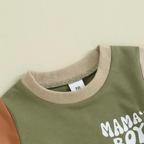 Vista 3 de Twopumpkin Verano Niño Niño Ropa de Bebé Camisetas de Manga Corta Top Y Pantalones Cortos Infantil Traje Neutral 6 9 12 18 24 Meses 2t