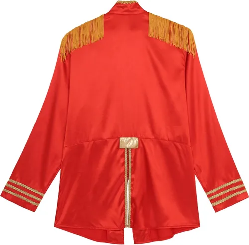 Vista 4 de Chaqueta de pimienta SGT para hombre y adulto, estrella de la música hippie de los años 60, Halloween, Navidad, SGT