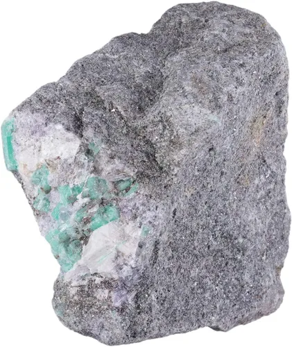 Vista 3 de SUNYIK Piedra preciosa natural en bruto de esmeralda, piedra de cristal curativo mineral, piedra de punto de cristal curativo Reiki, decoración