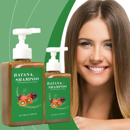 Vista 5 de Batana Shampoo, Shampoo De Batana, para el crecimiento del cabello, hidrata y fortalece (1PC)