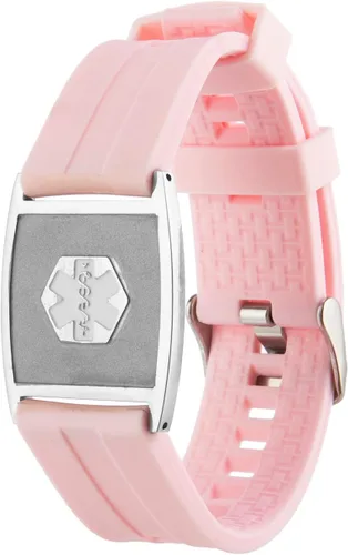 Vista 93 de OPALSTOCK Pulseras médicas personalizadas de silicona ajustable para identificación de emergencias, grabado gratuito, 9 pulgadas, resistente al