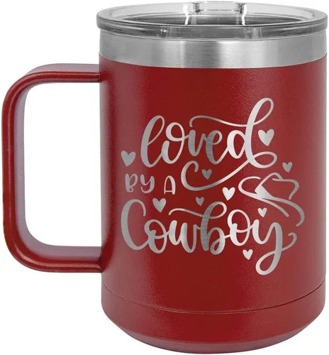 Vista 15 de Taza de café con tapa superior con tapa deslizante, con aislamiento de viaje, ideal para cumpleaños, Navidad o regalo de mujeres o hombres
