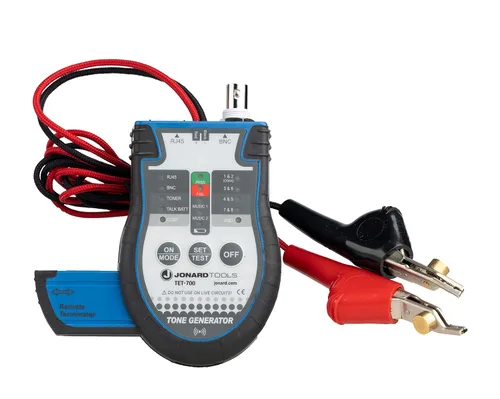 Vista 7 de Jonard Tools TETP-901 Kit de sonda y tono de probador de cables coaxiales y de red + con clips ABN