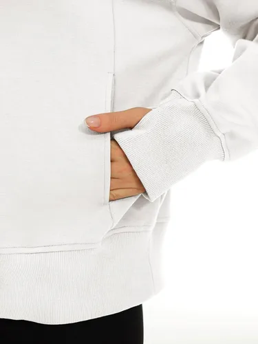 Vista 5 de AUTOMET Sudaderas de gran tamaño con capucha de forro polar para mujer, camisas de manga larga, ropa de otoño con bolsillo