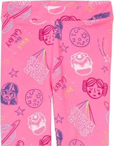 Vista 9 de Amazon Essentials Disney Marvel Star Wars Frozen Leggings para niñas y niños pequeños, multipaquetes