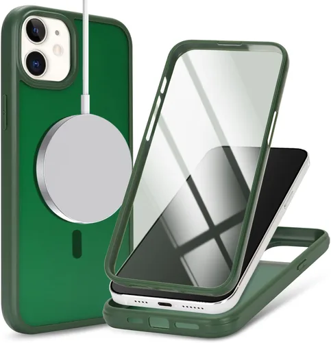 Vista 48 de Funda para iPhone 8 Plus con protector de pantalla, compatible con Magsafe, para iPhone 7 Plus, protector de pantalla integrado, funda delgada