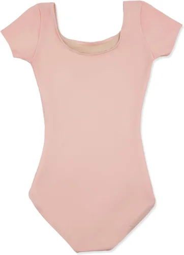 Vista 4 de Capezio Leotardo de manga corta para niñas - Chicas