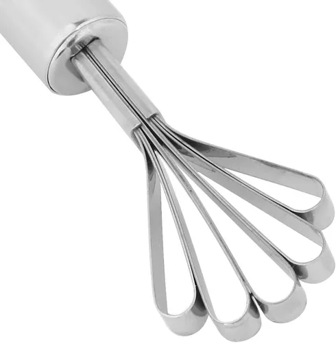 Vista 9 de Fdit Rascador de coco de acero inoxidable con diseño de cinco mandíbulas, herramienta de cocina multifuncional para el hogar con gancho accesorio