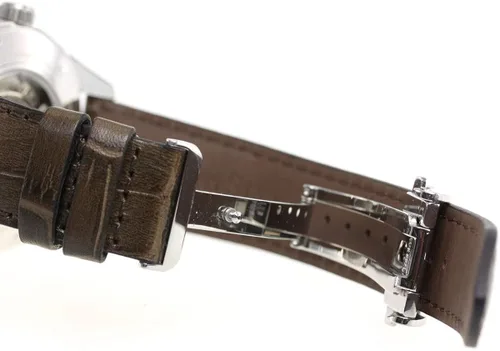 Vista 5 de ORIENT Reloj automático analógico para hombre con correa de cuero RE-AV0006Y00B, Marrón, Correa