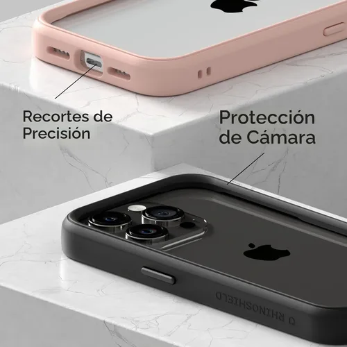 Vista 5 de RHINOSHIELD Mod NX - Funda protectora para iPhone 15 Pro Max Funda antigolpes sin placa trasera, diseño ultra delgado, estilo minimalista