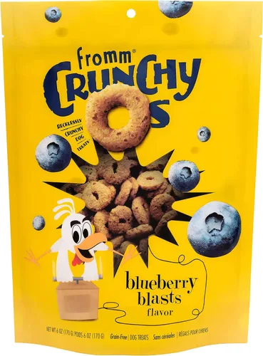 Vista 21 de Fromm Crunchy Os Bacon Blasters - Golosinas para perros con sabor a tocino, golosinas crujientes prémium para perros, receta de tocino, 6 onzas