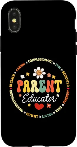 Vista 5 de iPhone XR Parent Educator Appreciation Week Back to School Case