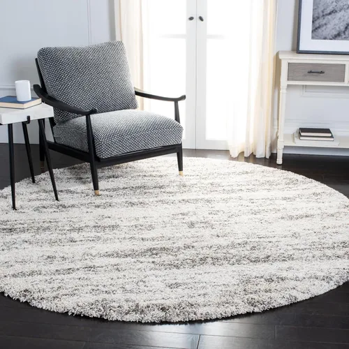 Vista 45 de SAFAVIEH Hudson Shag Collection - Alfombra decorativa de 2 x 3 pies, diseño moderno, no desprende pelusa y de fácil cuidado, 2 pulgadas de grosor