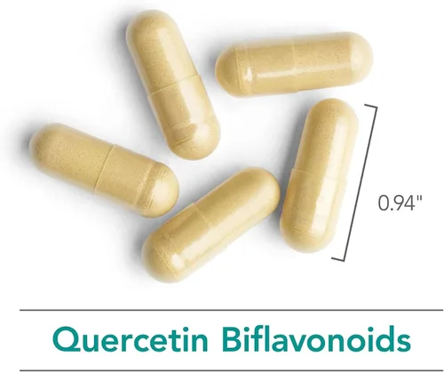 Vista 6 de Nutricology Quercetina Bioflavonoides - Suplemento de quercetina con complejo bioflavonoide limón - Antioxidante y apoyo inmunológico