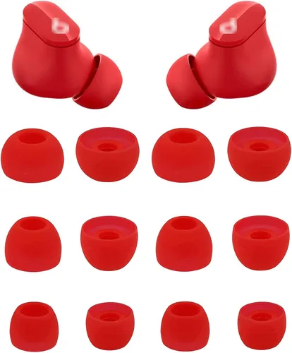Vista 11 de ALXCD Almohadillas compatibles con Beats Studio Buds, S, M, L, 3 tamaños, 6 pares de auriculares de silicona suave, repuesto para Beats Studio Buds
