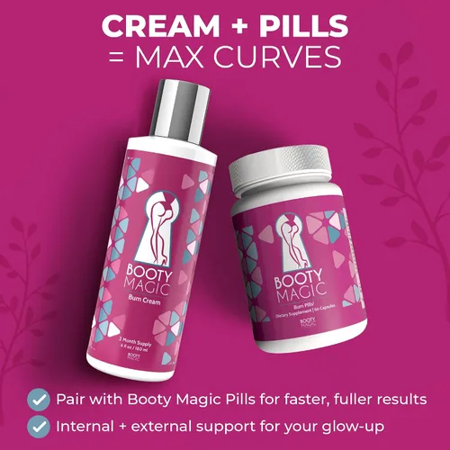 Vista 7 de Botín Magic Butt Enhancement Cream – Suministro de 2 mes