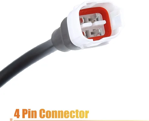 Vista 4 de X AUTOHAUX 4 Pin al cable adaptador de diagnóstico del cable de OBDII para el escáner de la motocicleta OBD2