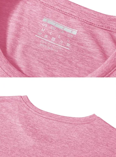 Vista 5 de CRYSULLY Camiseta de manga corta para hombre, sin botones, atlética, de verano, casual, de rendimiento