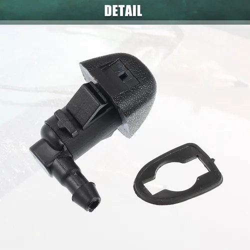 Vista 6 de ACROPIX Boquilla para limpiaparabrisas de automóvil, boquilla de chorro para Honda Odyssey 2011-2013, paquete de 2, color negro