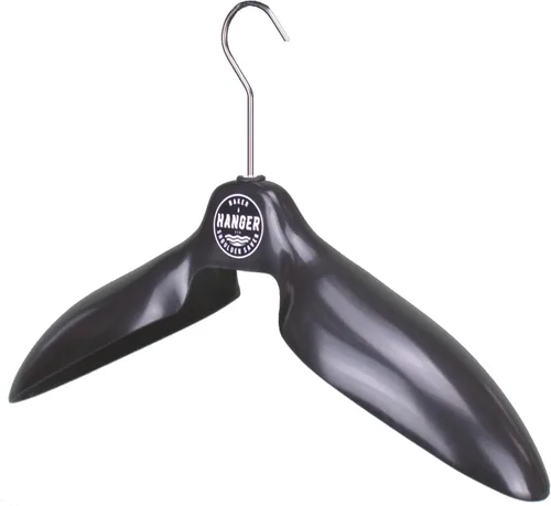 Vista 11 de Percha para colgar abrigos de parka «Shoulder Saver», fabricado en Estados Unidos, gancho giratorio de 6 pulgadas (azul)