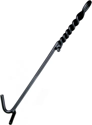 Vista 2 de Lodge Mfg A5 soporte para levantar olla de camping, de acero de 15 pulgadas, paquete de de 1, Negro