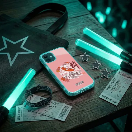 Vista 39 de Carcasa de gel para iPhone 7 Plus/iPhone 8 Plus, diseño de Snoopy Oriental de Peanuts, Badges