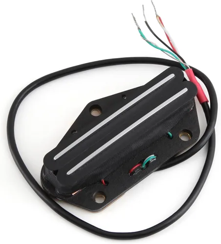 Vista 6 de FLEOR Pastilla Alnico 5 TL Hot Dual Rail Humbucker – Pastilla de puente de alta impedancia 6-7K