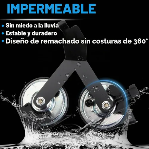 Vista 7 de Conjunto de bocina doble con soporte compatible con Ford F-150 FX2 FX4 Harley-Davidson King Ranch Lariat Platinum 3.5L 5.0L Piezas de repuesto