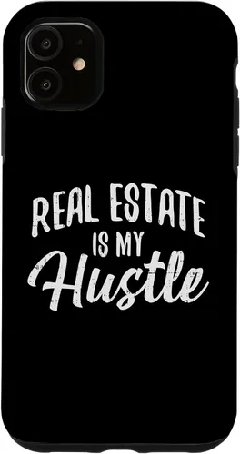 Vista 8 de Funda de regalo para iPhone 13 Pro Real Estate Is My Hustle Funny Agent Realtor Broker