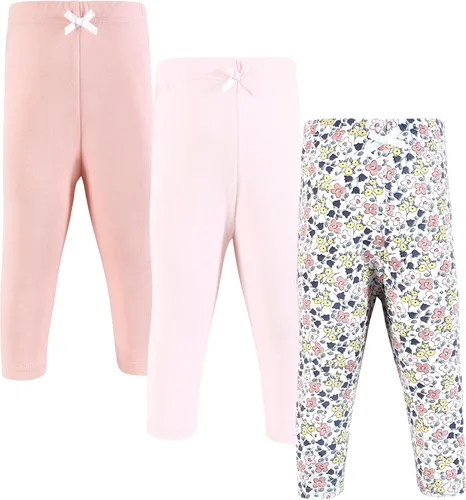 Vista 31 de Hudson Baby - Pantalones y leggings unisex de algodón para bebé 2-Rosa Negro
